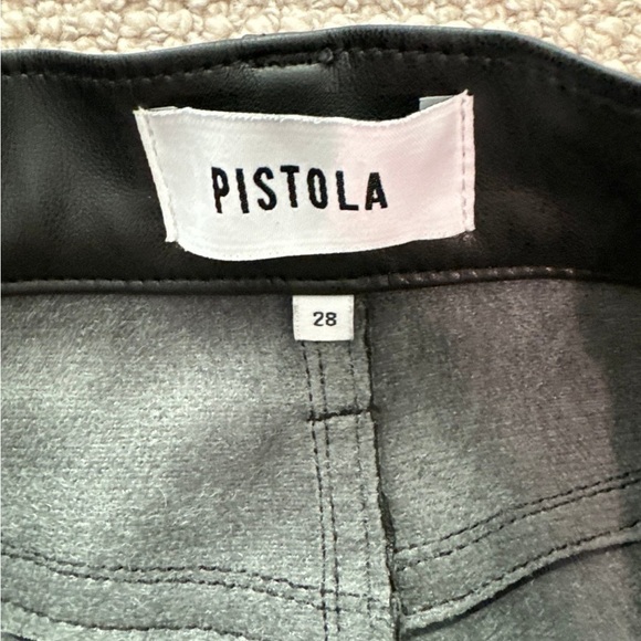 Pistola Lennon High Rise Cropped Boot Pant in Slate Black 28 - Picture 4 of 10